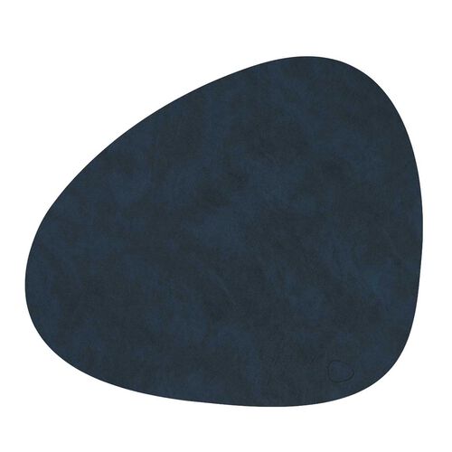 LIND DNA Table Mat Curve L Nupo Midnight Blue